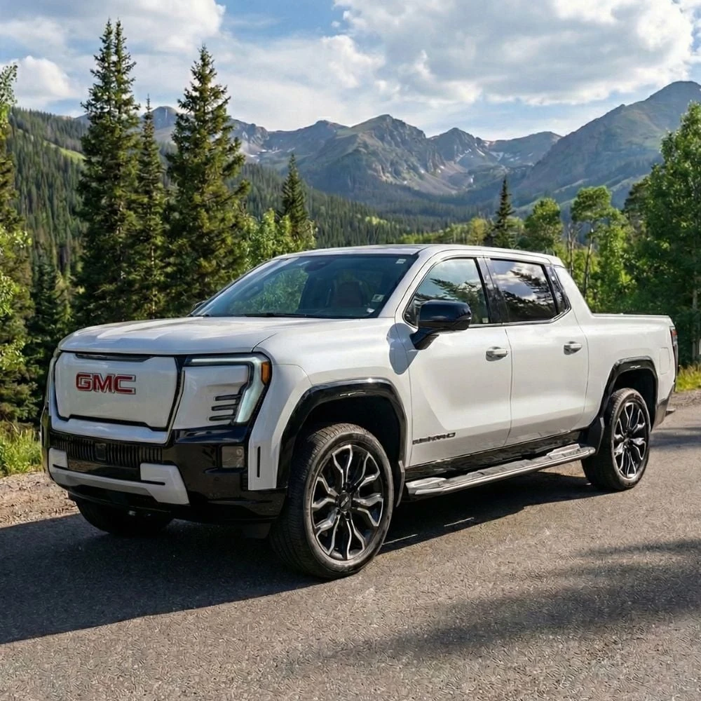 Mountain performance in the GMC Sierra EV Denali, from the original vehicle page