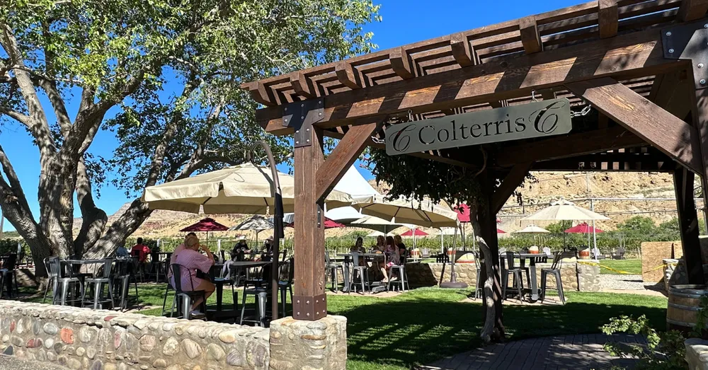 Colterris tasting garden